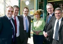 Kennerleigh Post Office host to MPs