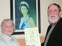 Kennerleigh volunteer honoured