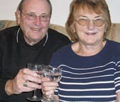 55 years for childhood sweethearts