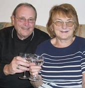 55 years for childhood sweethearts