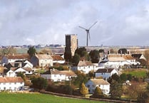 Villagers wound up over a wind turbine for Coldridge