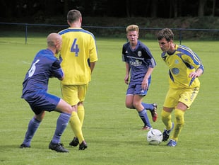 First win of the season for Crediton against Totnes and Dartington team