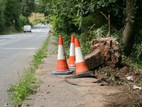 Driver ‘fighting for his life’ after road accident