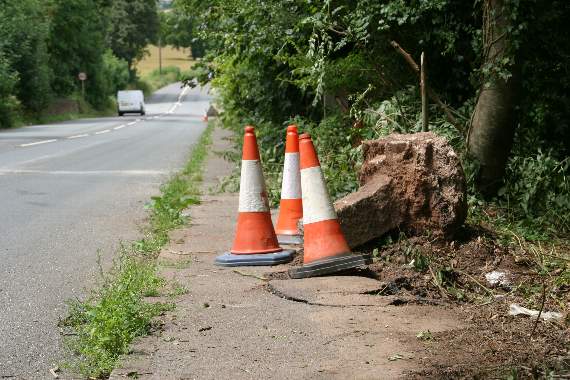 Driver ‘fighting for his life’ after road accident