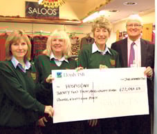 Mole Avon staff raised £22,000 for Hospiscare