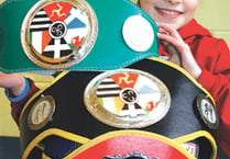 Marie (Aged 10) of North Tawton is a triple Thai Boxing champ