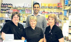 Osman takes over the running of Crediton’s independent pharmacy