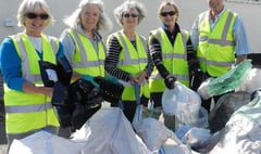 Sustainable Crediton’s waste plastic collections end