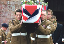 Tributes aplenty for young soldier at Crediton funeral