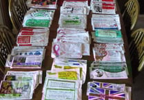 120 clothing donation request bags received by Crediton man in three years