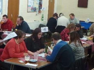 Quiz evening at Lapford