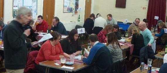 Quiz evening at Lapford