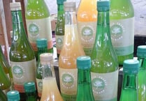 Open day at orchard and apple barn near Crediton