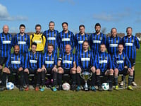 Crediton’s Adams Athletic FC kitted out by local firm for historic cup tie