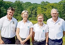 Downes Crediton team in National golf final