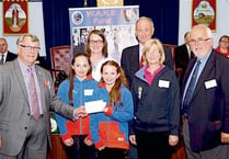 Crediton Guides receive £1,000 to upgrade kitchen facilities