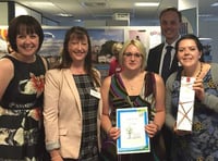 Crediton company, Graphic plc, wins charity challenge