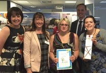 Crediton company, Graphic plc, wins charity challenge