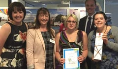 Crediton company, Graphic plc, wins charity challenge