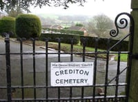 Letter: Grave ornaments damaged at Crediton Cemetery had me in tears
