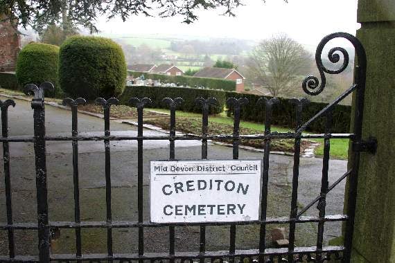Letter: Grave ornaments damaged at Crediton Cemetery had me in tears
