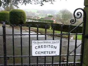 Letter: Grave ornaments damaged at Crediton Cemetery had me in tears
