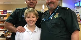 Lifesaving gift for Exbourne thanks to fundraising efforts of 12-year-old resident