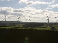 Children from North Tawton Primary School enjoy visit to wind farm