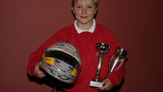 Crediton Kart racer Billy aims to be the next Lewis Hamilton ...