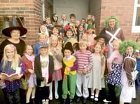 Brampford Speke pupils celebrate Roald Dahl’s 100th birthday