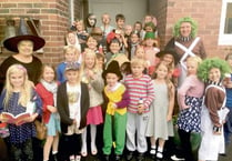 Brampford Speke pupils celebrate Roald Dahl’s 100th birthday