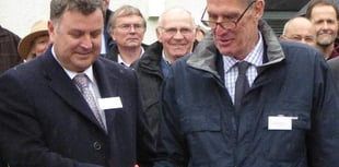 MP supports opening of new affordable housing scheme in Upton Pyne, near Crediton