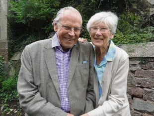 Crediton couple John and Hilary celebrate 50 golden years of marriage
