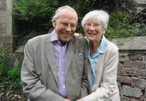 Crediton couple John and Hilary celebrate 50 golden years of marriage