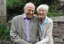 Crediton couple John and Hilary celebrate 50 golden years of marriage