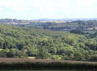 Parish walk at Iddesleigh near Winkleigh on Sunday