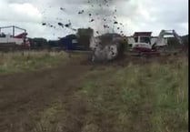 Hand grenade blown up at Winkleigh