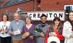 New Tarka Line Foodie Guide launched at Crediton Railway Station