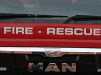 Serious thatched roof fire at Bondleigh, between Crediton and Winkleigh