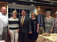 Tiverton and Honiton MP was guest speaker at Summer Party