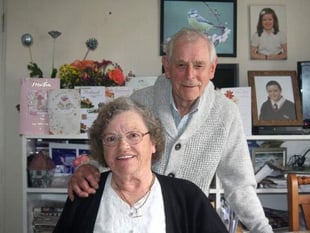 Newton St Cyres couple married for 58 years