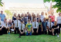 German exchange students enjoyed trip to Crediton