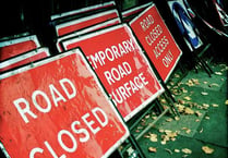 Road closure near Crediton next week