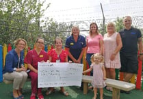 Brave Elodie raises £800 for Royal Devon and Exeter Hospital Cystic Fibrosis team