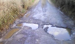 Potholes topped up for the third time