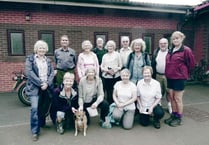 Crediton walk for Walk and Talk group