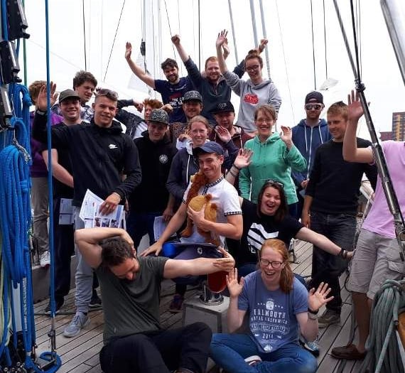 A successful voyage for homeless young people