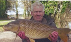 Good fishing for Crediton angler Mike Izzard