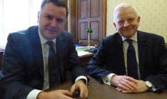 Apprenticeships and reducing pollution top of agenda as MP meets SWW chief