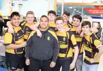 Panic buyers boosted Crediton RFC Under 16’s bag packing donation buckets